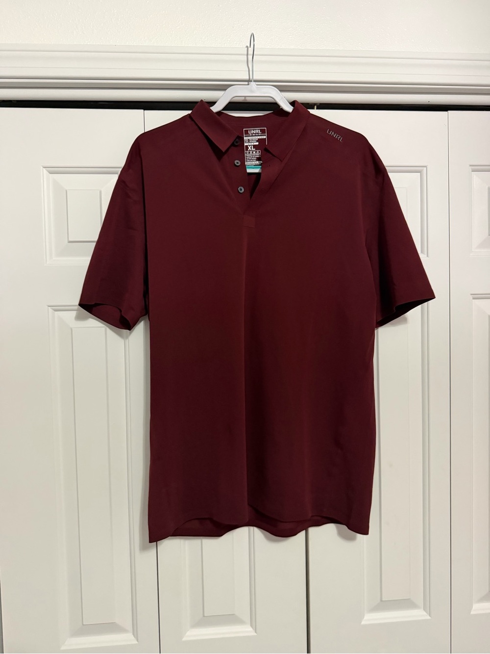 UNRL Burgundy Polo